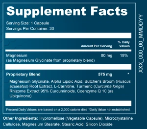 Alphacur supplement fact