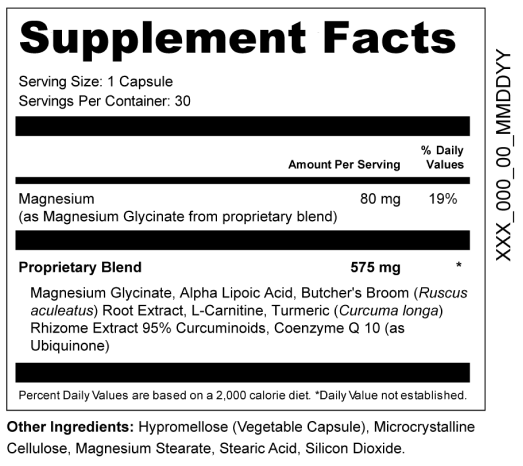 Arialief Supplement Facts