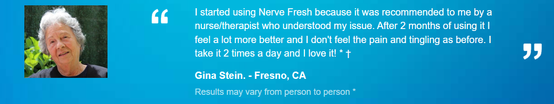 Nerve Fresh custimer reivews