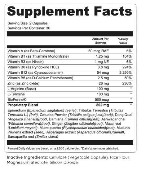 Quietum Plus Supplement fact