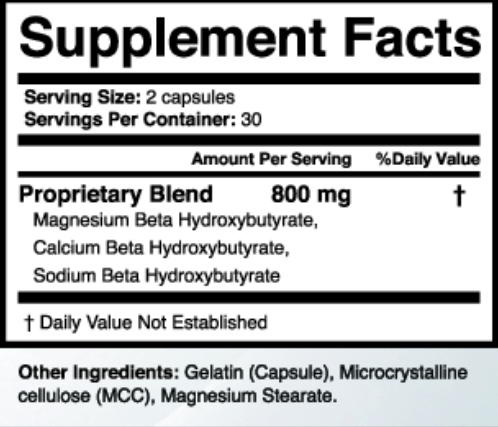 SlimJaro Suppelment facts